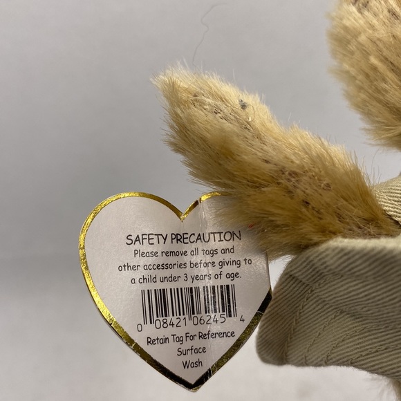 Ty Attic Treasures Hogan The Kangaroo Plush Stuffed Animal Toy 9” - Picture 8 of 9